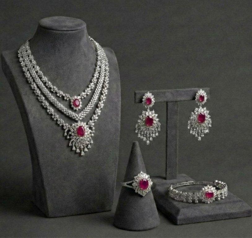Classic 925 Sterling Silver Jewelry Set